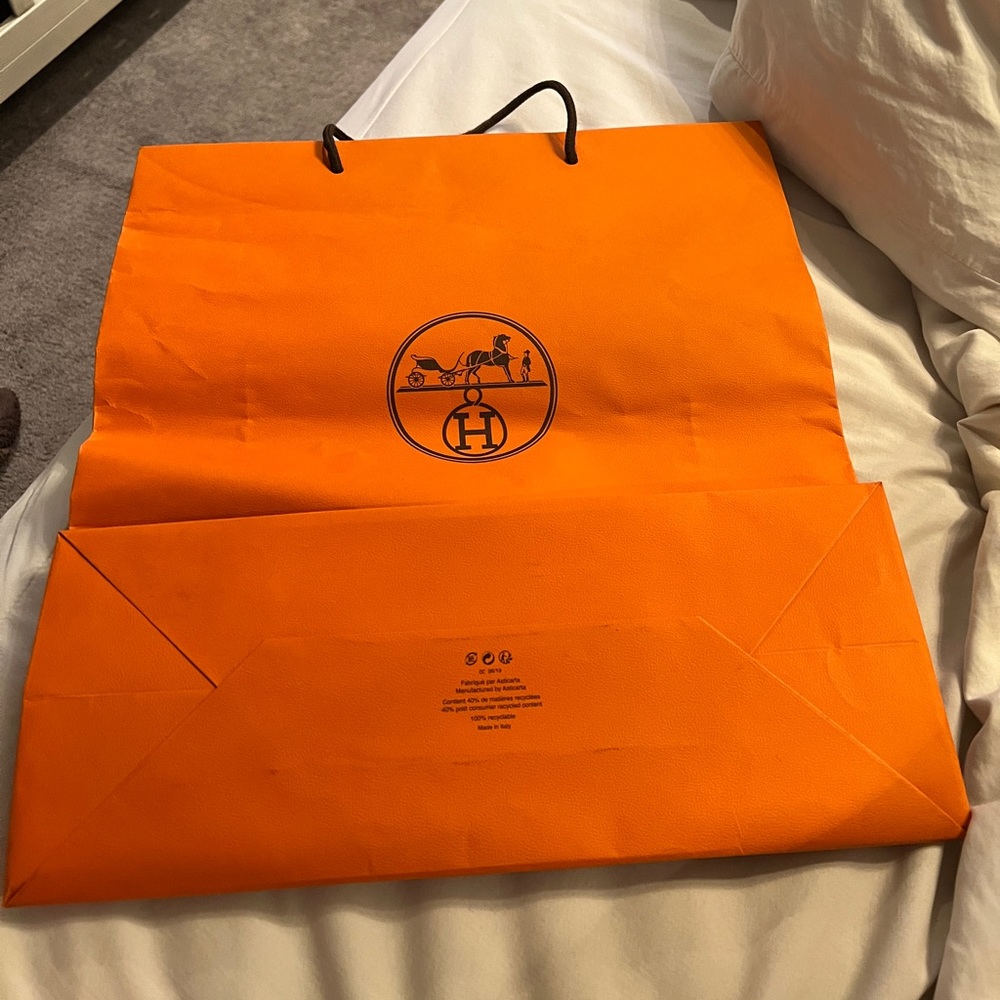 Hermes shopping bag